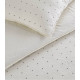 Комплект постільної білизни Limasso Stonewashed Ranforse євро кремовий