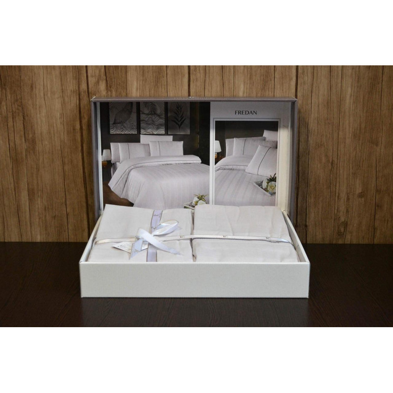 Комплект постільної білизни First Choice Ranforce Deluxe Fredan Sand