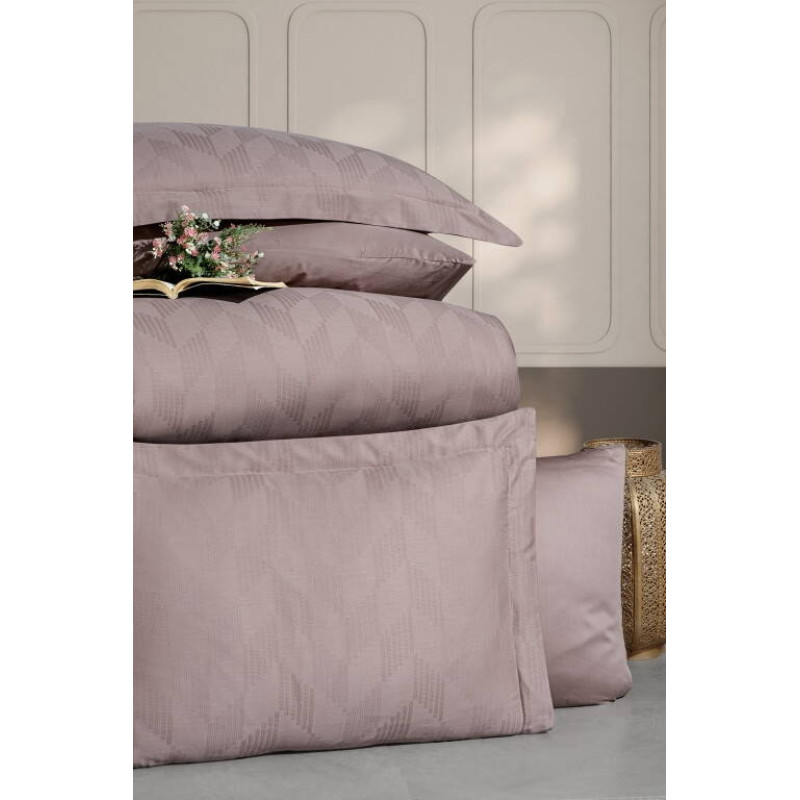 Комплект постільної білизни First Choice Jacquard Satin євро