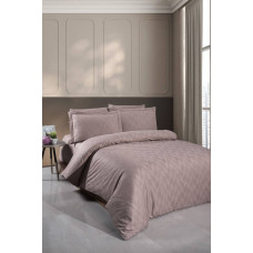 Комплект постільної білизни First Choice Jacquard Satin євро розміру