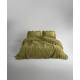Комплект постільної білизни Limasso Stonewashed Ranforce Olive