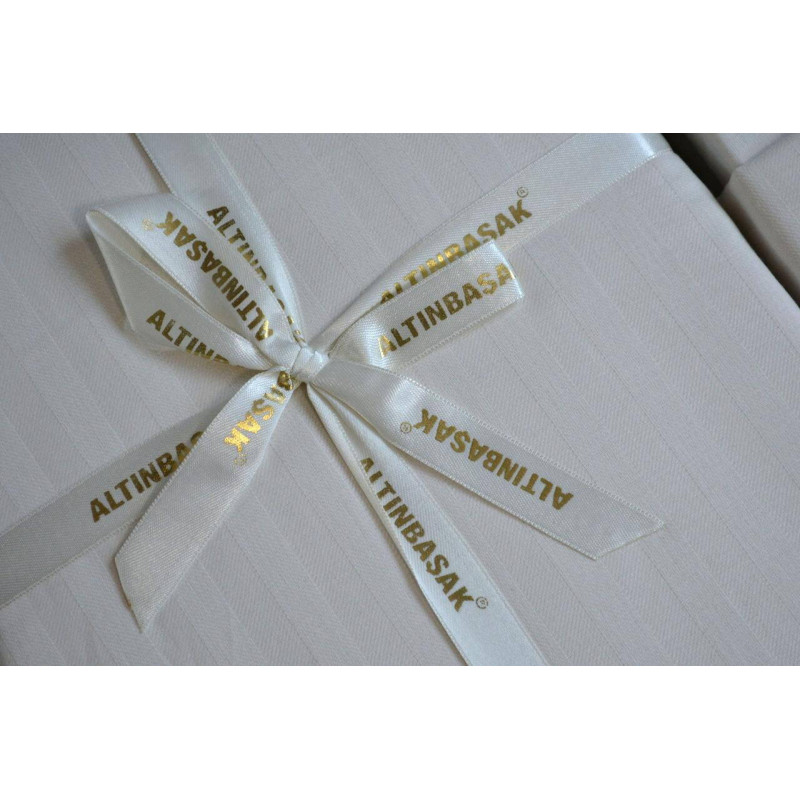 Комплект постільної білизни Altinbasak Infinity Ivory полуторний