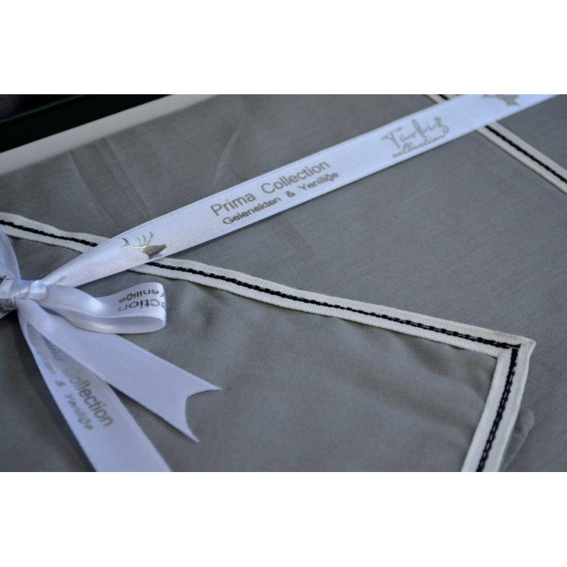 Комплект постільної білизни Turkiz Prima Carven Grey євро