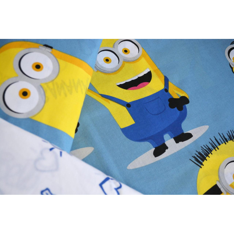 Комплект постільної білизни TAC Disney Minions з ранфорсу
