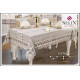 Скатертина Selin Elfida Set 160×220 з мереживом та серветками