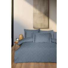 Комплект постільної білизни First Choice Jacquard Satin Boris Dark Grey