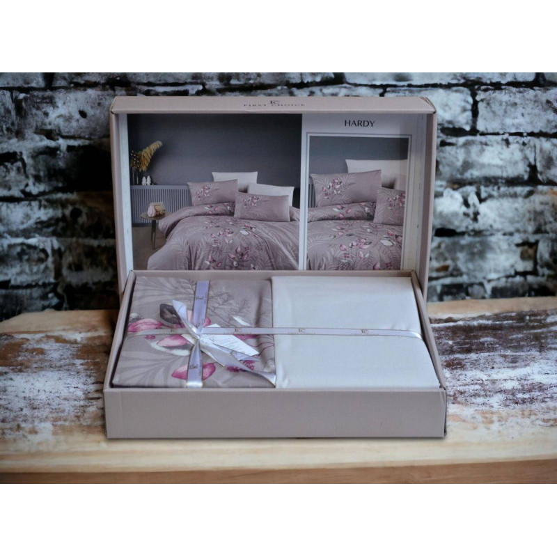 Комплект постільної білизни First Choice Ranforce Hardy Violet