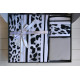 Комплект постільної білизни First Choice Cotton Satin Leopard Black