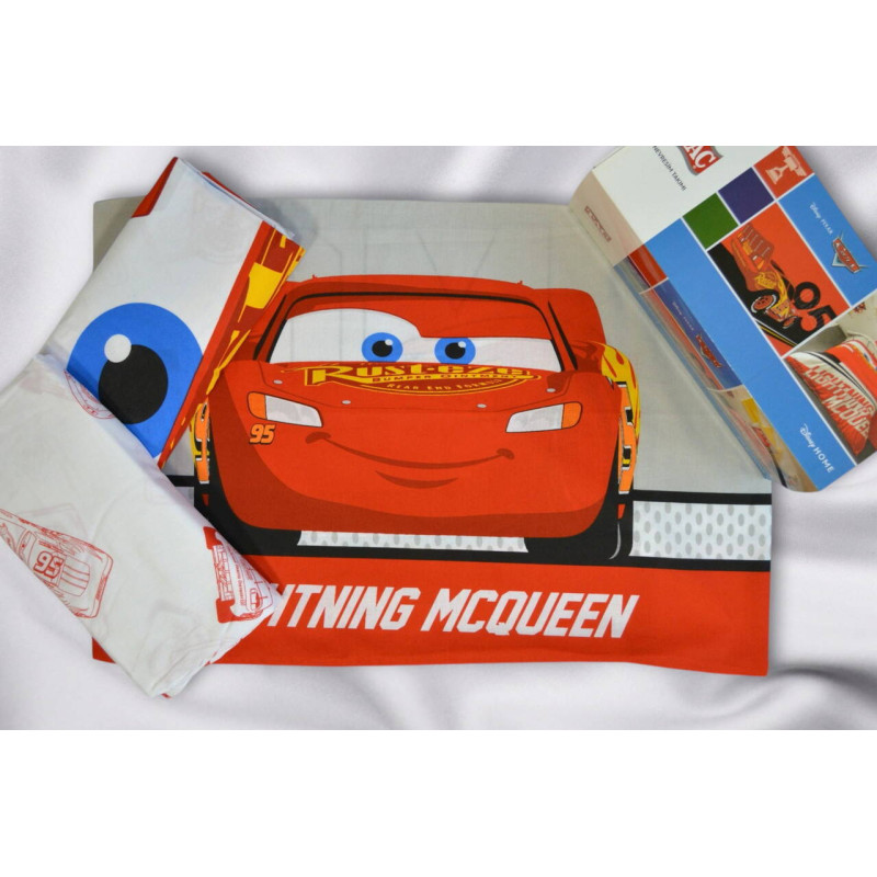 Комплект постільної білизни TAC Disney Cars із ранфорсу