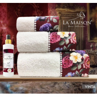 Набір рушників La Maison з натуральної махри у подарунковому пакуванні