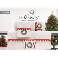 Подарунковий набір махрових рушників La Maison, 3 шт.
