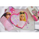 Комплект постільної білизни TAC Barbie Shine полуторний