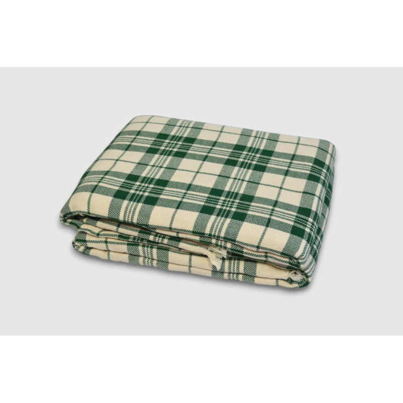 Бавовняне покривало First Choice Ruma Plaid у клітинку 240х220 см