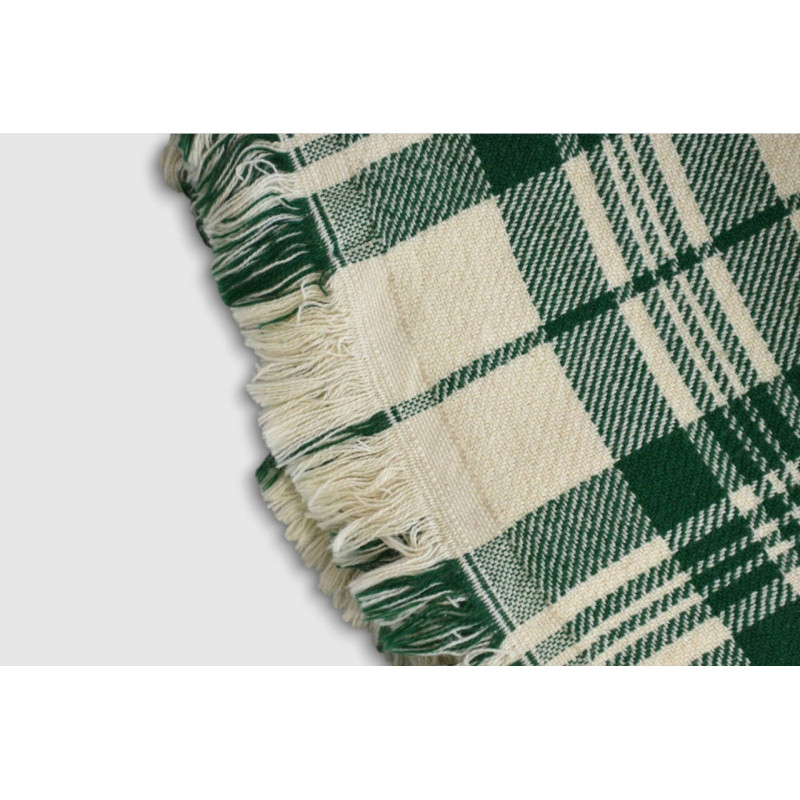 Бавовняне покривало First Choice Ruma Plaid у клітинку 240х220 см