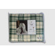Бавовняне покривало First Choice Ruma Plaid у клітинку 240х220 см