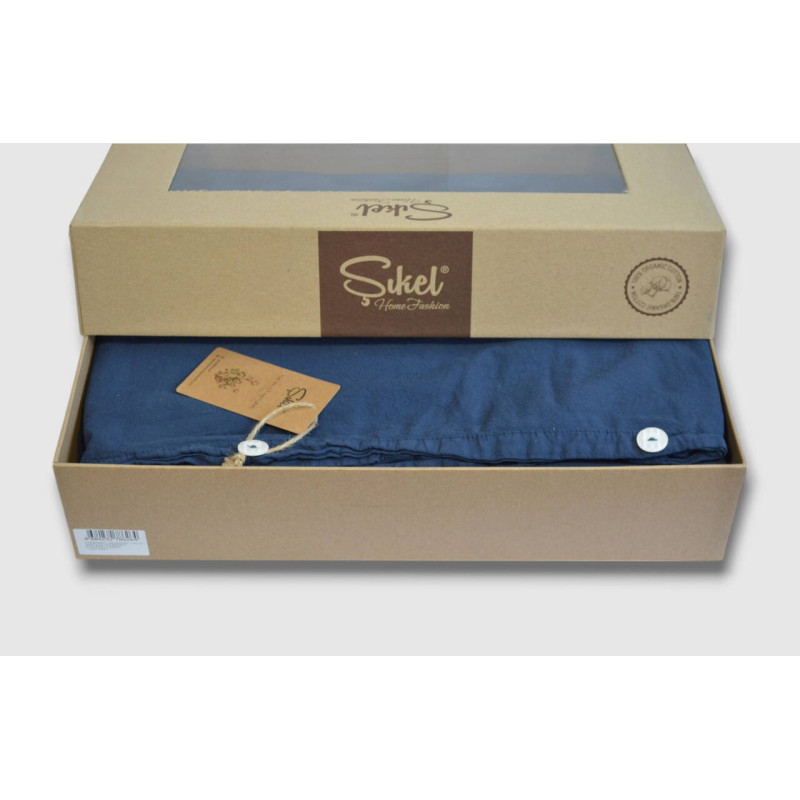 Комплект постільної білизни Sikel Stonewashed Soho євро