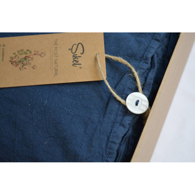 Комплект постільної білизни Sikel Stonewashed Soho євро