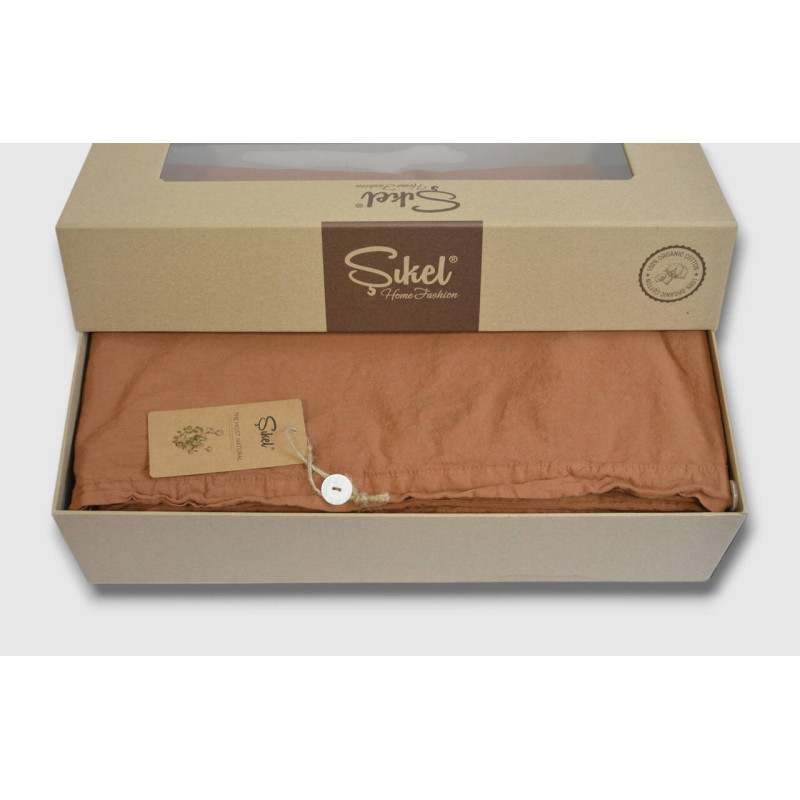 Комплект постільної білизни Sikel Stonewashed Soho євро