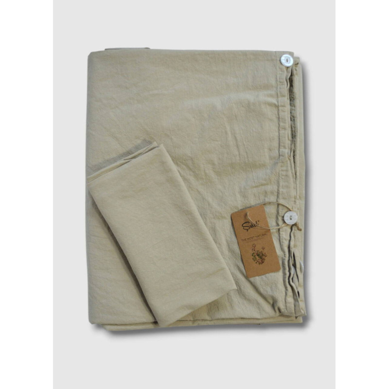 Комплект постільної білизни Sikel Stonewashed Soho євро