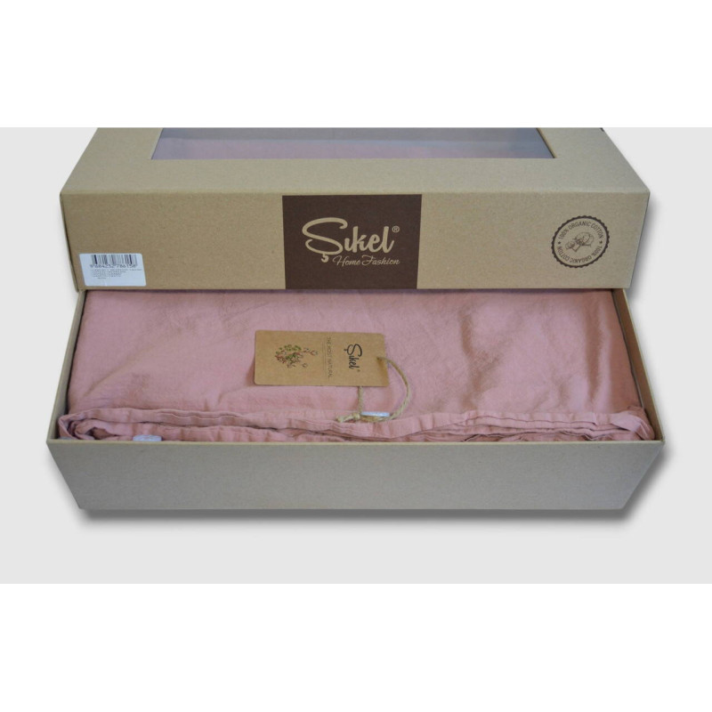 Комплект постільної білизни Sikel Stonewashed Soho євро