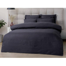 Комплект постільної білизни Altinbasak Satin Always Gris євро розміру
