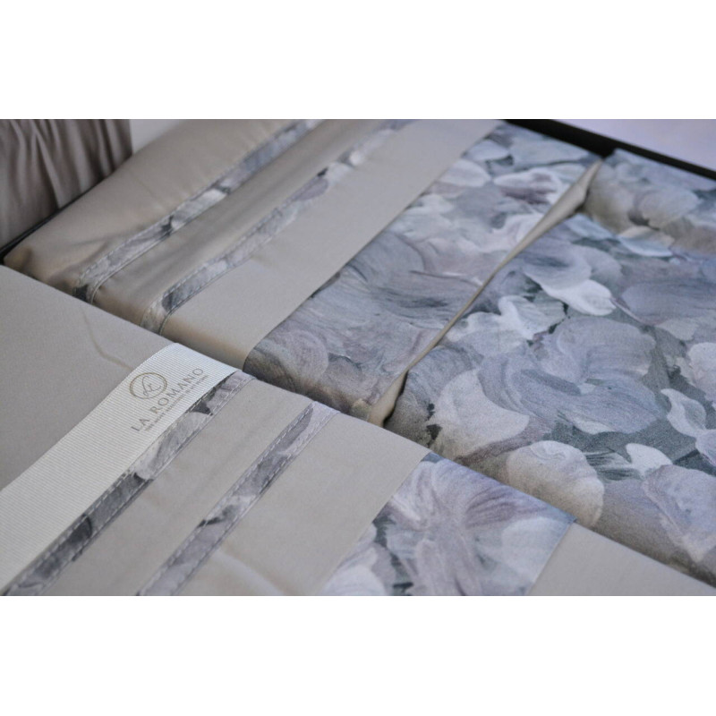 Комплект постільної білизни La Romano Silk Satin євро з єгипетської бавовни
