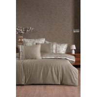 Комплект постільної білизни La Romano Silk Satin Florence Rock євро