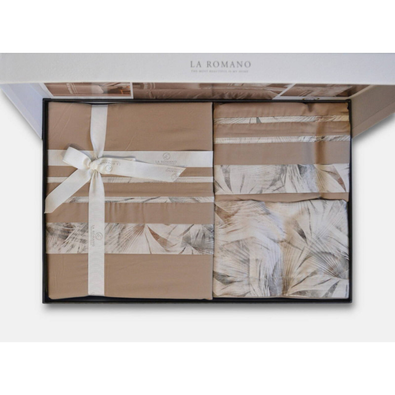Комплект постільної білизни La Romano Silk Satin Florence Rock