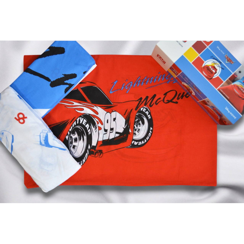 Комплект постільної білизни TAC Disney Cars з ранфорсу