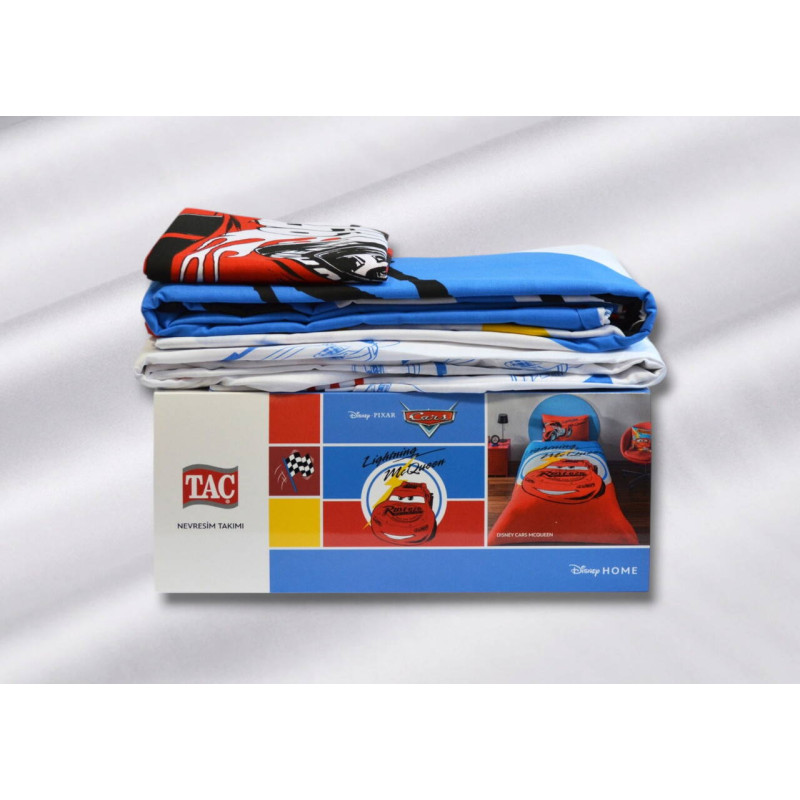 Комплект постільної білизни TAC Disney Cars з ранфорсу