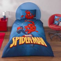 Комплект постільної білизни TAC Disney Spiderman з ранфорсу