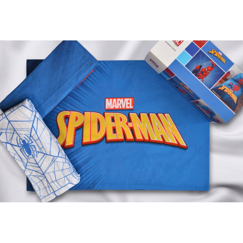 Комплект постільної білизни TAC Disney Spiderman з ранфорсу