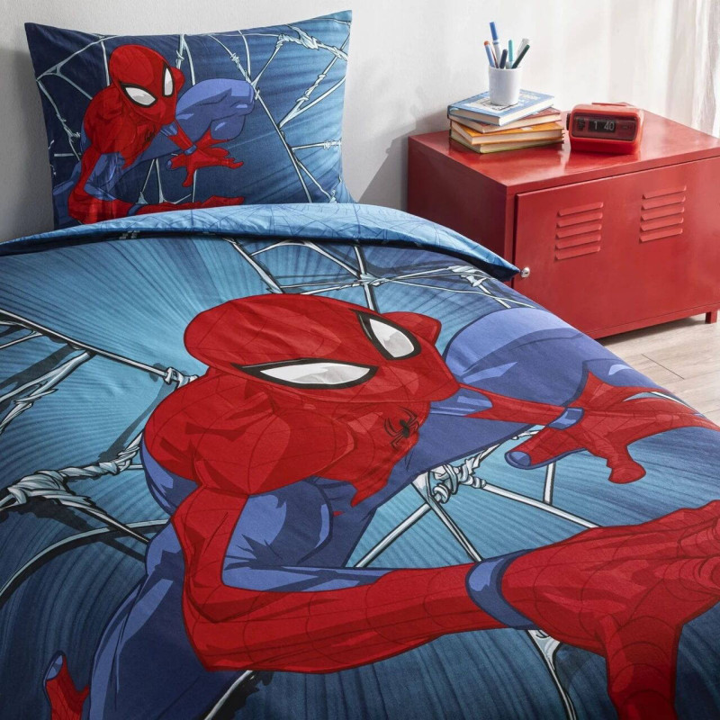 Дитячий комплект постільної білизни TAC Disney Spiderman з ранфорсу