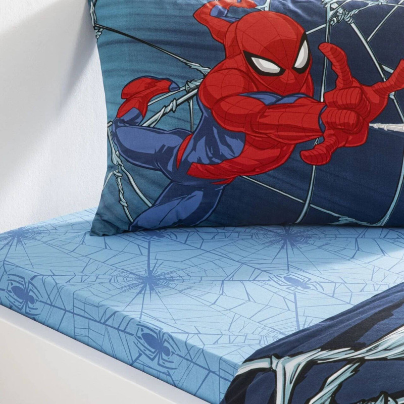 Дитячий комплект постільної білизни TAC Disney Spiderman з ранфорсу