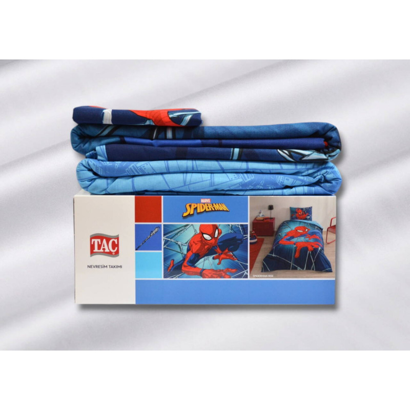 Дитячий комплект постільної білизни TAC Disney Spiderman з ранфорсу