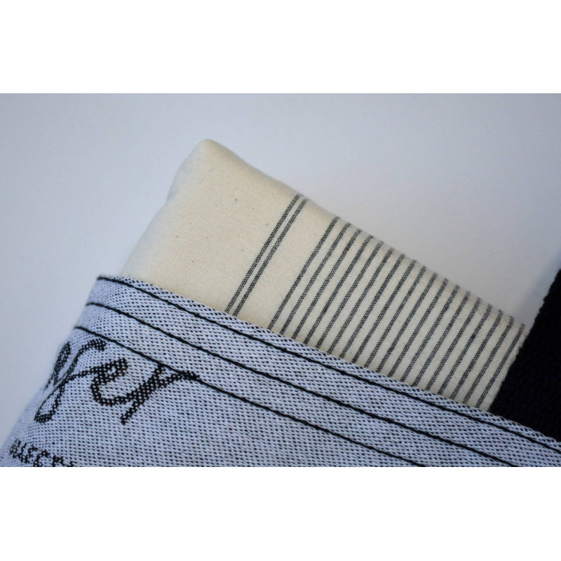 Комплект постільної білизни Saheser Stonewashed Ranforce євро сірий