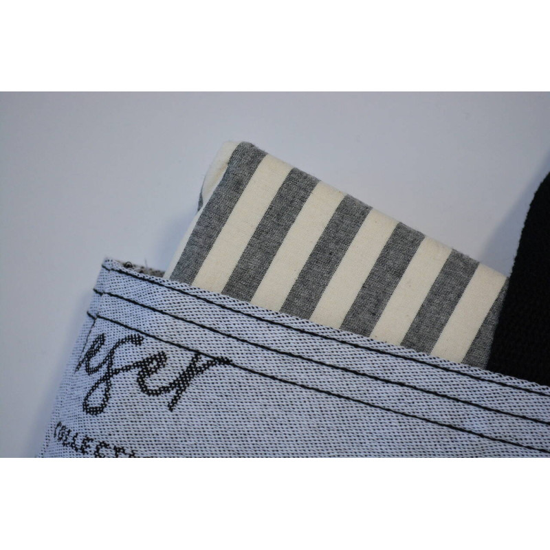 Комплект постільної білизни Saheser Stonewashed Ranforce євро сірий