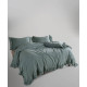 Постільна білизна Limasso Stonewashed Francesca м'ятного кольору