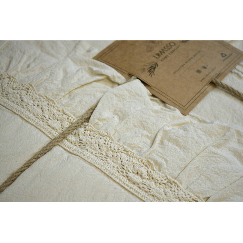 Комплект постільної білизни Limasso Stonewashed Francesca євро