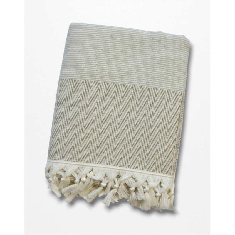 Пляжний рушник Pupilla Canada Bej 90х170 см
