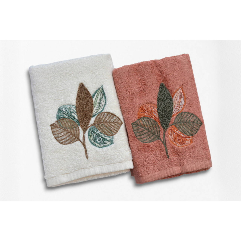 Набір рушників для обличчя Maribor Leaf 50х90 см