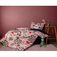Комплект постільної білизни Issimo Digital Satin 160х220 см Xoxo