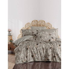 Комплект постільної білизни La Romano Premium Satin євро з люкс-сатину