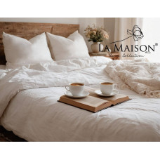 Комплект постільної білизни La Maison Stonewashed євро з ранфорсу