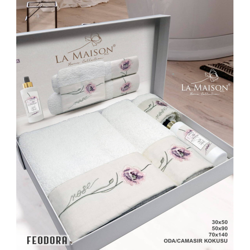 Набір махрових рушників La Maison з ароматом Feodora