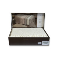 Махрове покривало Pupilla Mango 220х240 см з бахромою