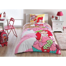 Комплект постільної білизни TAC Disney Strawberry Shortcake з ранфорсу