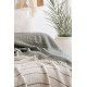 Муслінове покривало Saheser Sante 160х240 см зелене
