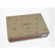 Комплект постільної білизни Saheser Noris Mustard євро з покривалом