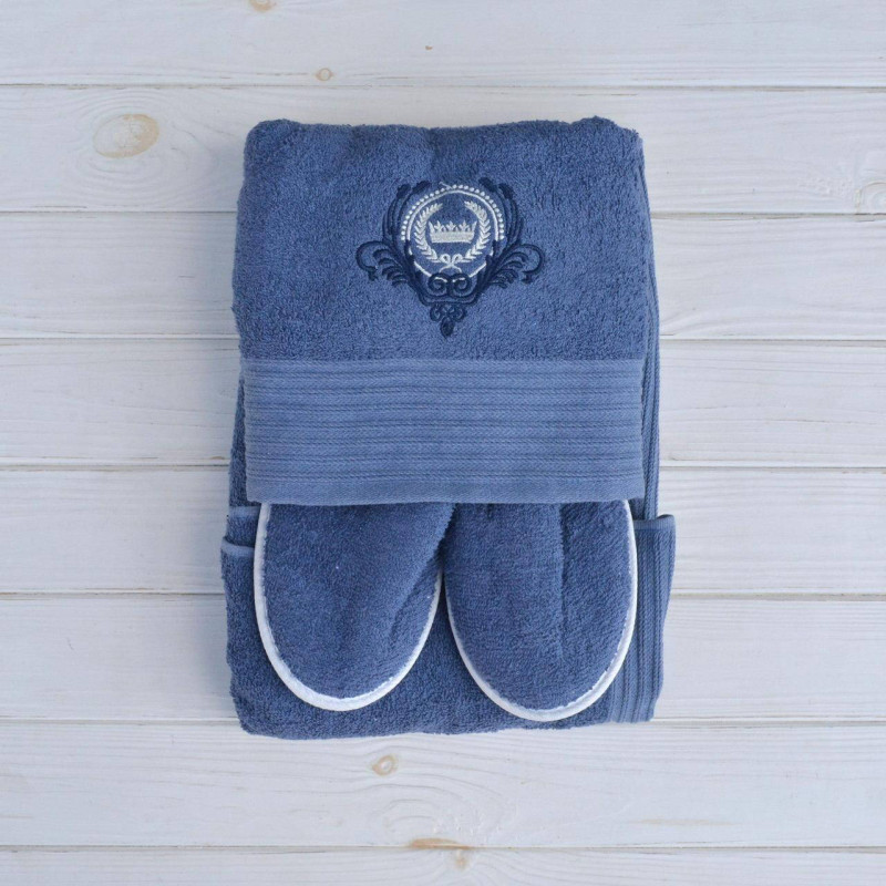Чоловічий набір для сауни La Maison Indigo з бавовни